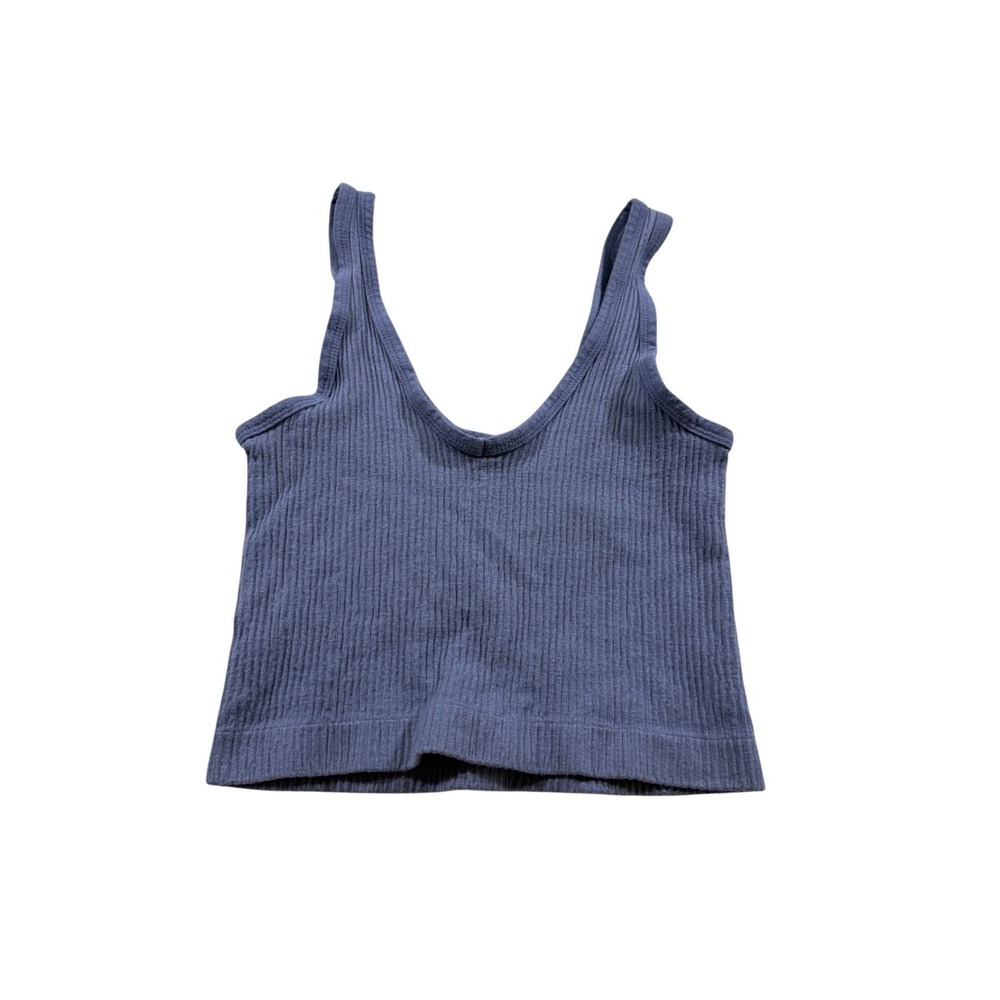 Out From Under Tank Top Blue Urban Outfitters Basic Minimalist Loungewear S